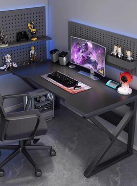 电竞桌台式电脑桌办书椅家用卧室易学生桌UKW公桌工作台长简方形