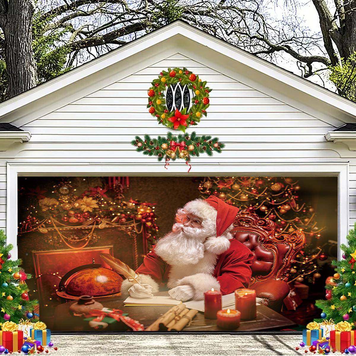挂跨境库门圣诞数节节日圣车诞老人装饰176背景布横幅码印花布挂,美容美体仪器,其它面部美容工具配件,淘宝优惠券,粉丝福利购,淘宝优惠卷