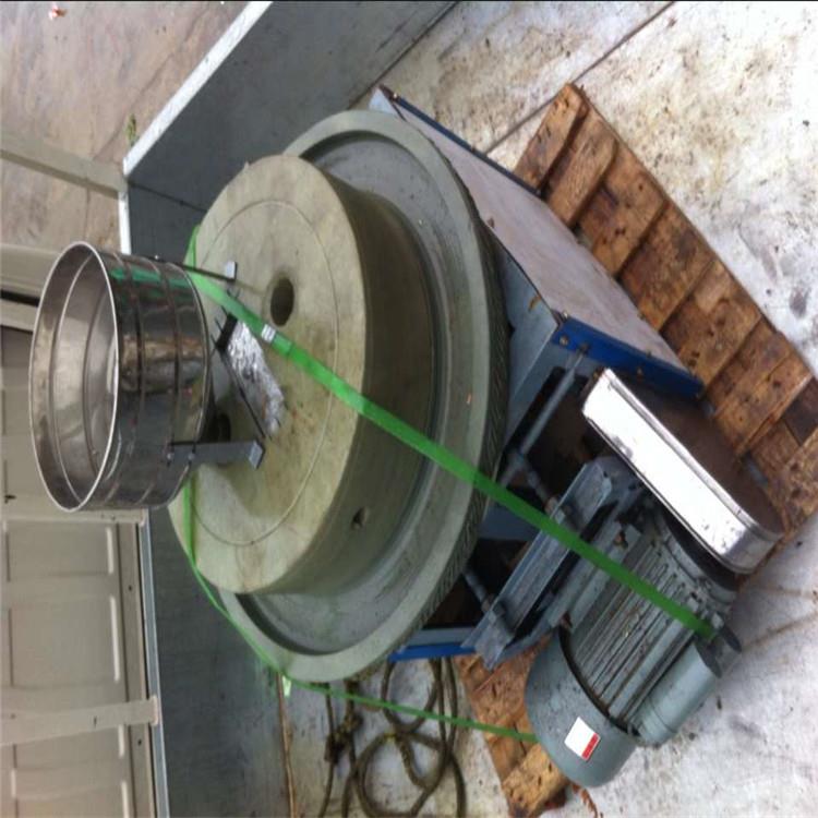 生艾灸条磨浆艾绒机养XTQ早餐豆石磨机电动花岗岩磨酱机