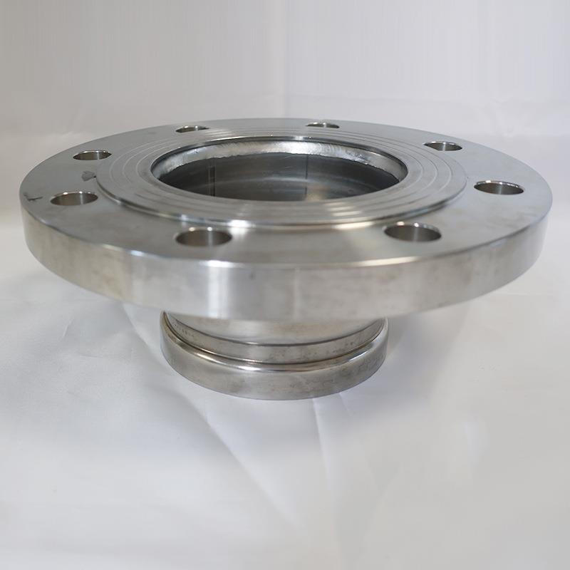 兰不锈钢法兰转换接头不槽锈钢薄壁沟法换接头水转管管件法兰转换