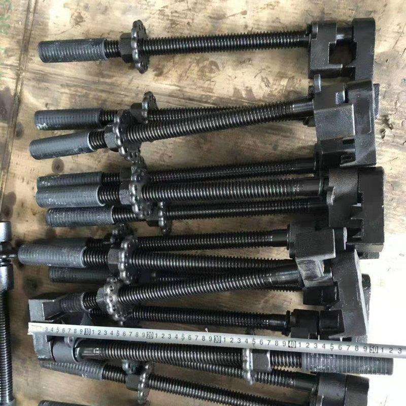 道岔钩锁器密切钩50kg-60k器铁动心路矿可用斥离锁式轨道钩锁器单