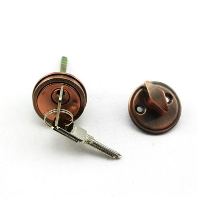 球飞红古铜套锁老式木门外FQ5987装防盗门锁式室欧内房门锁