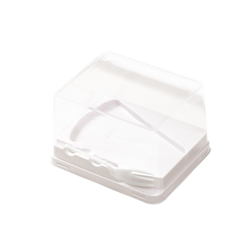 6寸三角形切块蛋糕包装盒8寸切件慕斯蛋糕千层巴斯克甜品透明盒