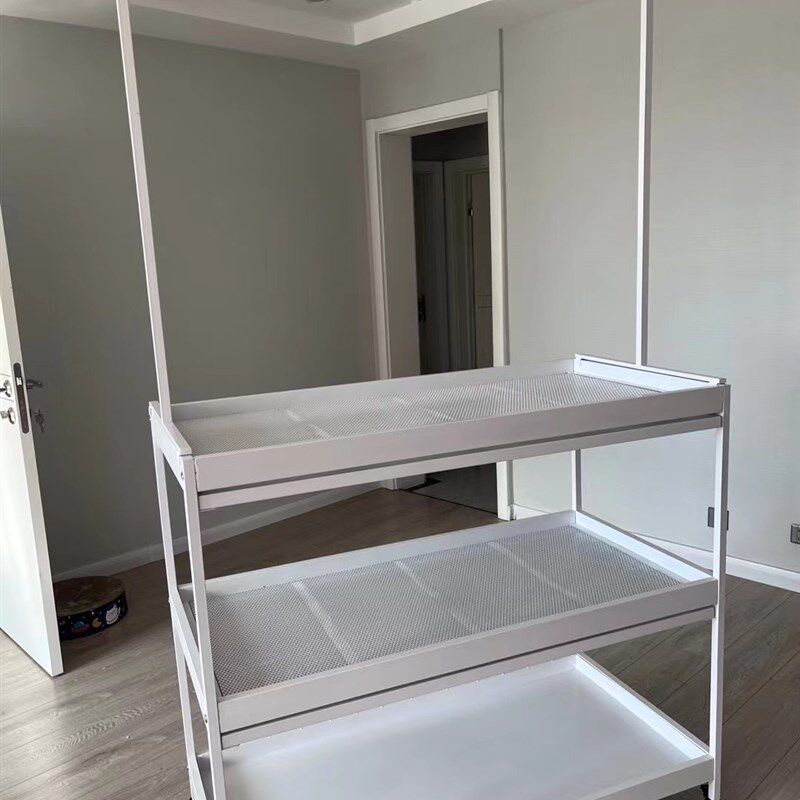 知三月多肉花架可移动阳台落地多层铁艺简约浸盆接水盘自选组合款