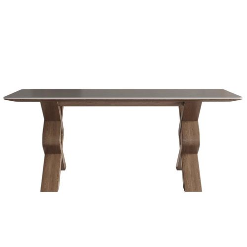 北欧胡桃色家用长方形岩板实木餐桌椅组合小户型2025新款吃饭桌子