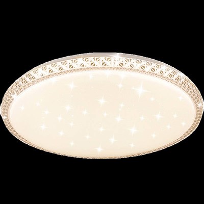 轻奢水晶led吸顶灯超薄卧室灯主卧2024新款简约阳台走廊过道灯具