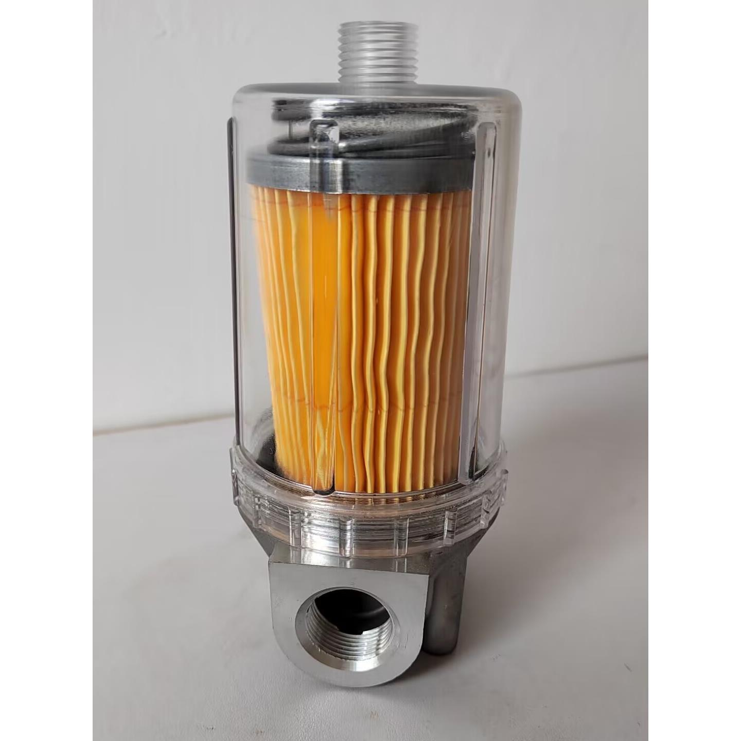 4分6分1寸柴油加油机透明过滤器杂质过滤网油泵滤清器总成滤芯网