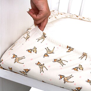 婴儿床笠纯棉a类夏季宝宝床笠罩儿童床垫保护套罩全包床单母婴级