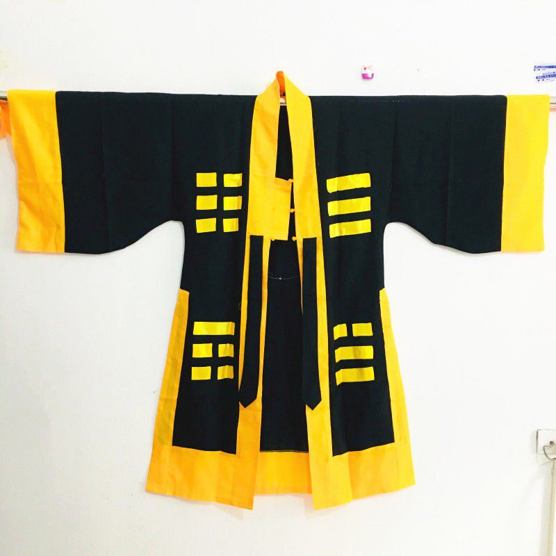 万圣节成人cos男鬼衣黑白无常恐怖贞子服装道士衣服清朝僵尸服装