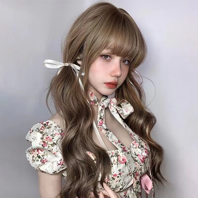 【不用带发网】纤韵佳人假发女长发网红lolita水波纹卷发60cm