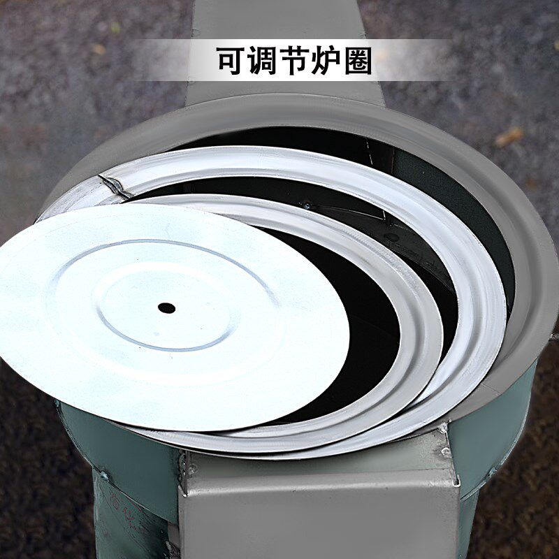 新型柴火灶户外移动柴火炉子烧木柴家用便携式炉具地锅大灶台柴炉