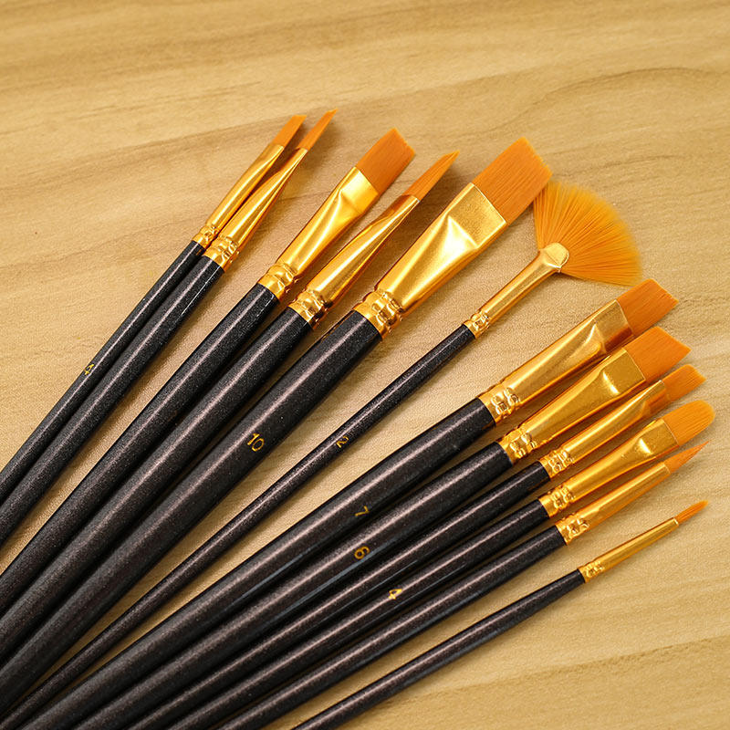 烘焙工具色粉描笔手绘饼干毛笔翻糖装饰笔刷蛋糕烘焙勾线笔