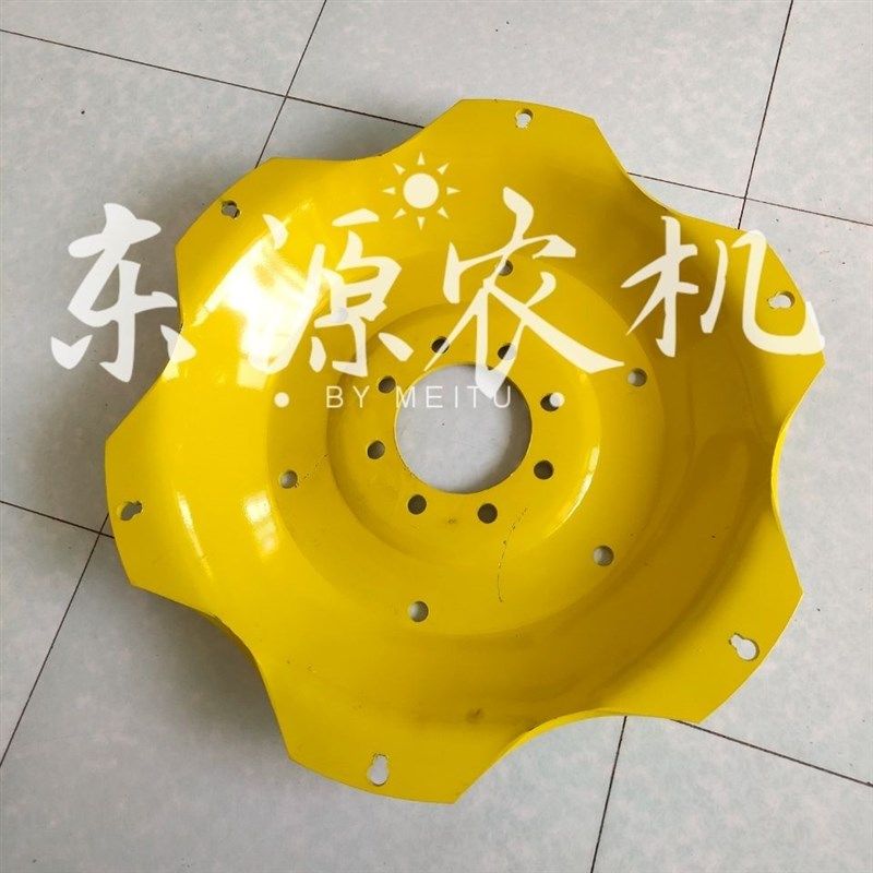 适配约翰迪尔拖拉机配件554/704后轮付板轮毂钢板轮毂副板10个厚