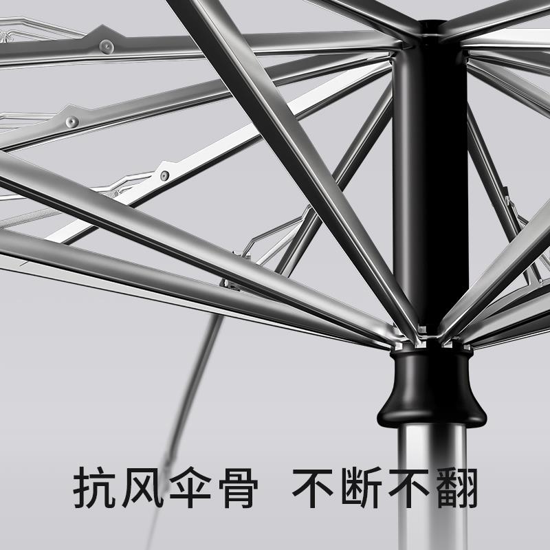 逆季全自动雨伞男士加大加厚加固学生上学专用大号折叠伞反向抗风