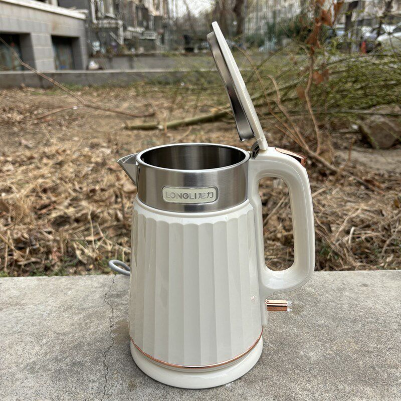 龙力恒温电热水壶大容量家用316不锈钢烧水壶保温热水壶2升开水壶