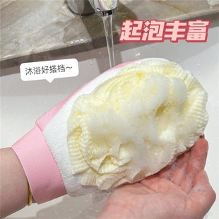 可爱卡通搓澡巾女士专用不伤皮肤洗澡巾不疼强力搓泥手套搓澡神器