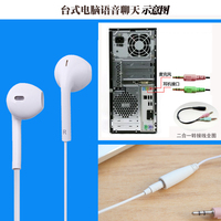 2米3米加長(zhǎng)線電腦語(yǔ)音入耳式耳機(jī)重低音帶麥話筒線控面條線耳塞
