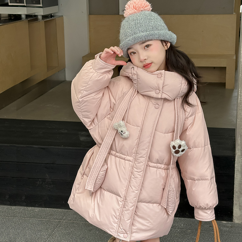 女童羽绒服2025新款保暖厚外套