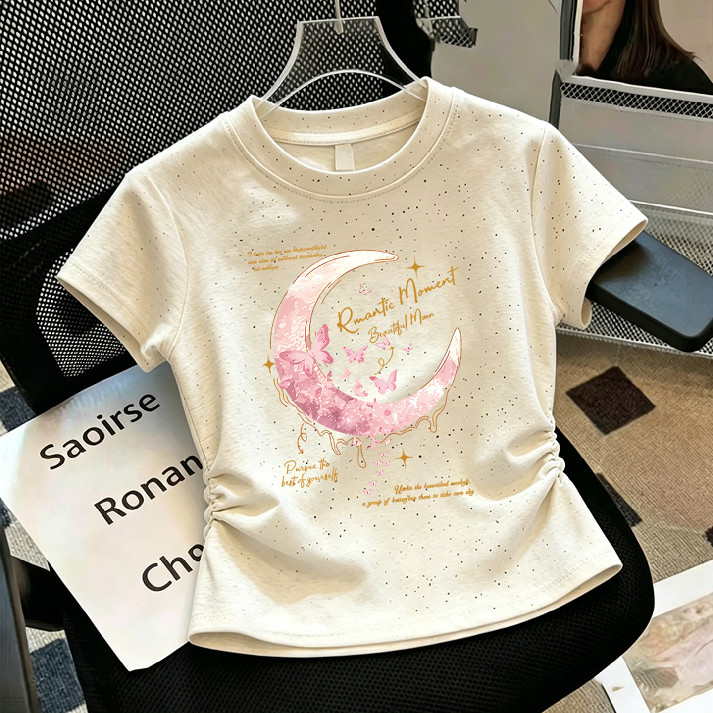 小女孩独特漂亮短袖t恤儿童夏季图片
