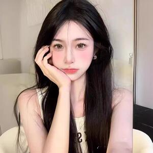 新款直销程铭假发女长发新款黑棕色夏季长直发修气质中分直发自然
