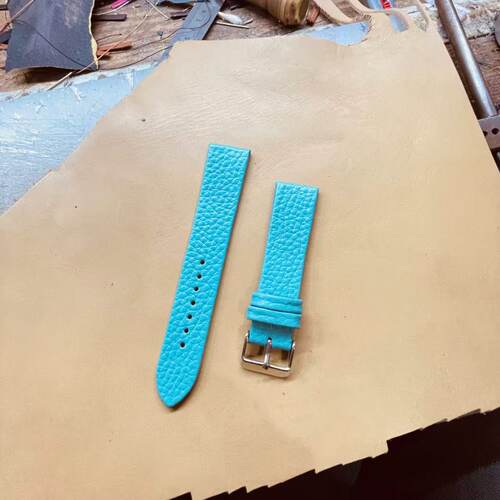 头层牛皮手工表带支持个性定制男女同款真皮