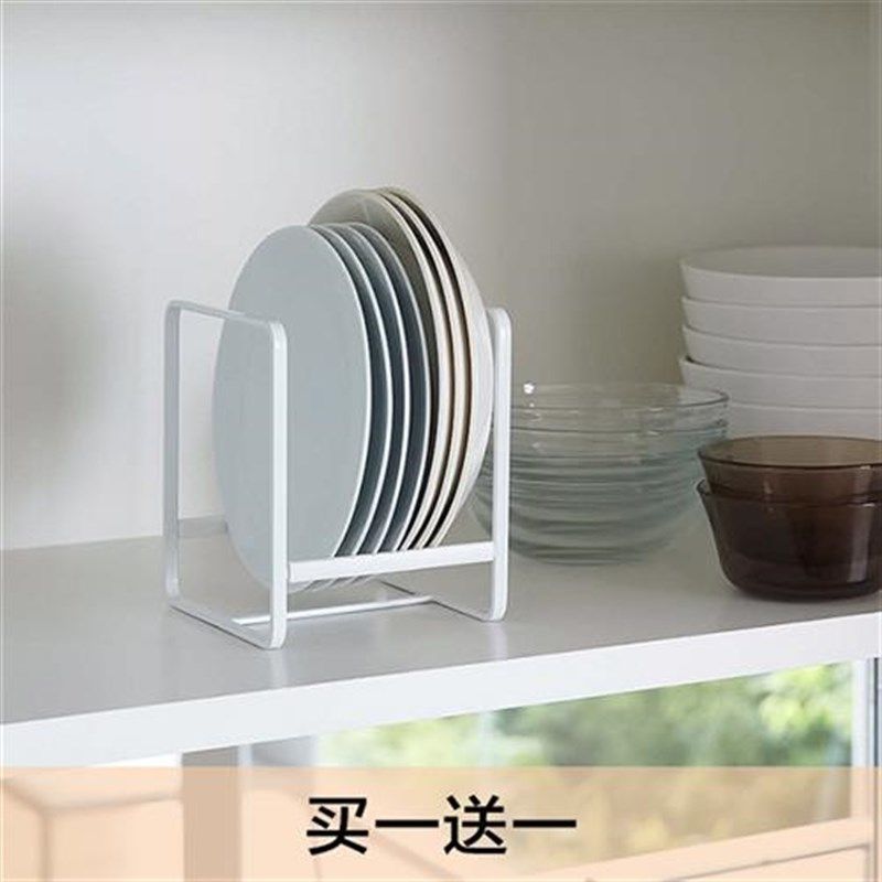 日式居家碗碟架厨房橱柜吊柜餐碟碗盘沥水收纳架置地式立地式家用