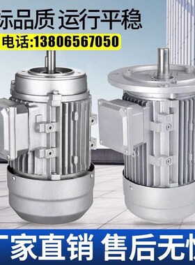 YS铝壳三相电机YS-90L-2 2.2kw/3KW/4KWYS-90L-4 YS10Y0L-6全铜芯