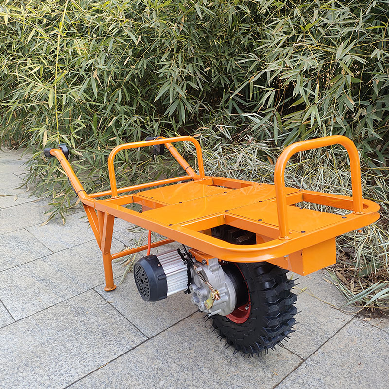 电动独轮车农用鸡公车山地爬坡推车汽油搬运车果园农田手推运输车