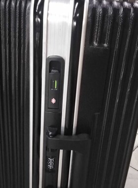 24寸铝框黑色拉杆箱26寸拉杆箱