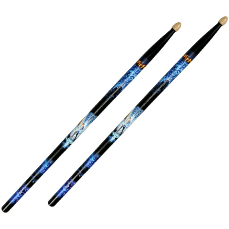 架子鼓鼓棒木质彩色胡桃木实木鼓槌儿童练习演出鼓锤5A打鼓棍