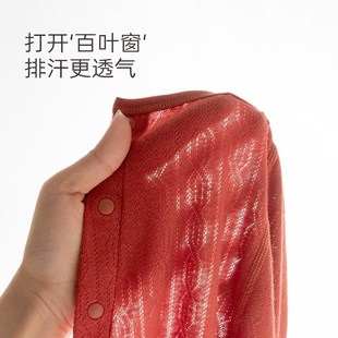 男女宝宝红色连体衣夏季薄款婴儿周岁礼满月哈衣爬服空调服