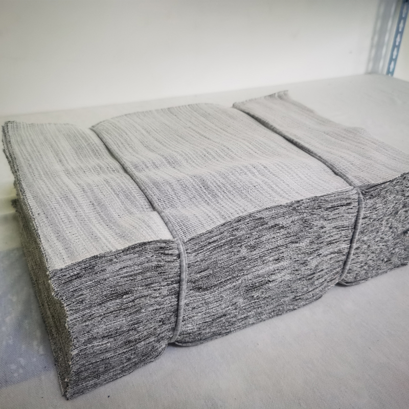 擦机布灰色标准全棉工业抹布纯棉碎布不掉毛废布头擦机器吸水吸油