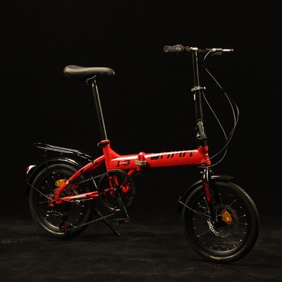 新的16/20英寸可折叠变速载人超轻型便携式学生自行车,适用于成人