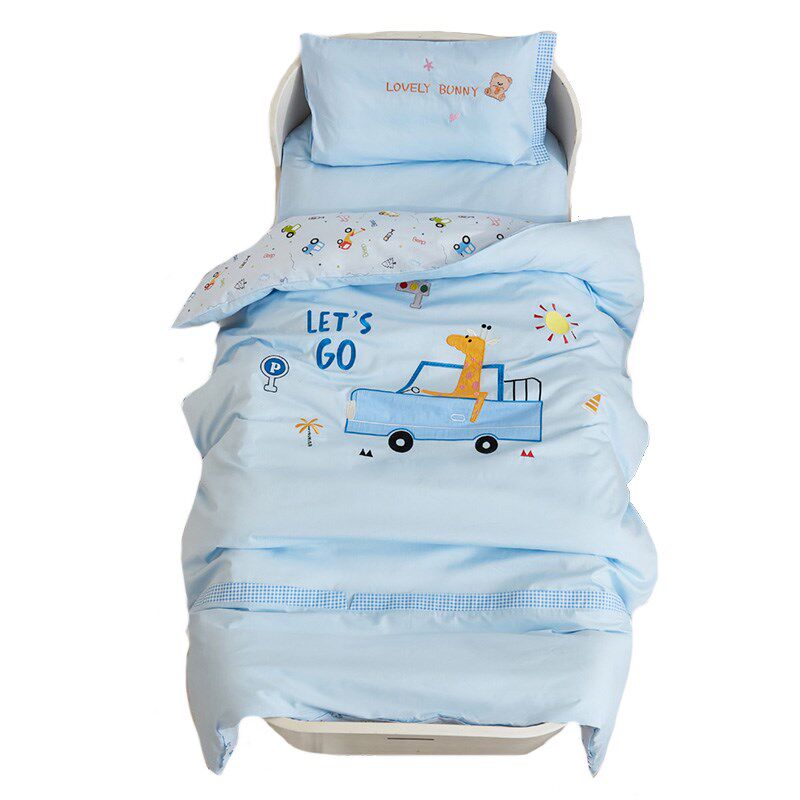 儿童幼儿园被子三件套a类宝宝入园午睡全棉春夏婴儿床品