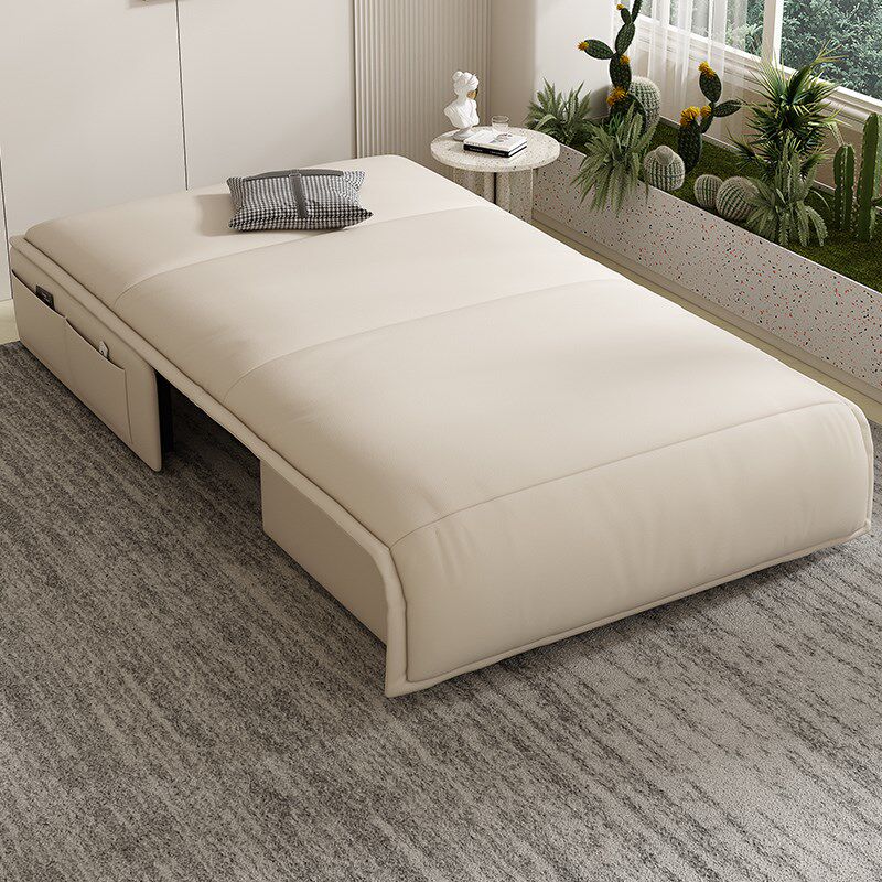 电动沙发床单人客厅可折叠伸缩多功能小户型卧室R智能遥控坐卧两