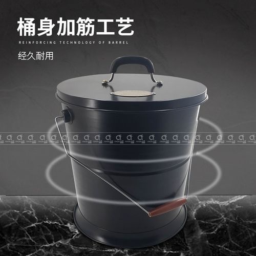 商用灭碳桶 烤肉店用 加厚灭炭炉火锅店熄灭箱火炉圆形环保熄炭桶