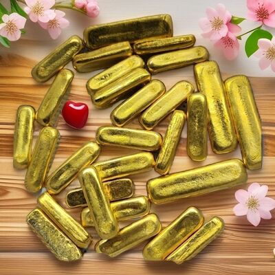 高仿黄金材料黄金板料仿真半成品可融diy雕刻入磨打造过节礼物