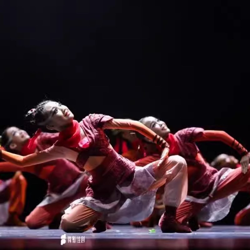 第十二届小荷风采再现花木兰儿童演出服巾帼英雄古装士兵舞蹈汉服