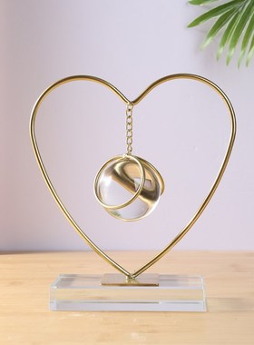 轻奢高级感水晶球摆件客厅桌面玄关电视柜高档装饰摆设家居工艺品