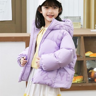 中大儿童羽绒服90绒亲子装 新款 外套 2024冬季 康衣儿女童羽绒服短款