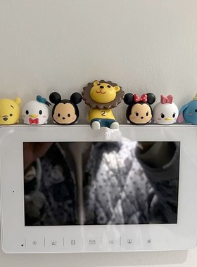 【新家的一百个快递】DIY可视门铃玄关装饰摆件开关面板装饰品