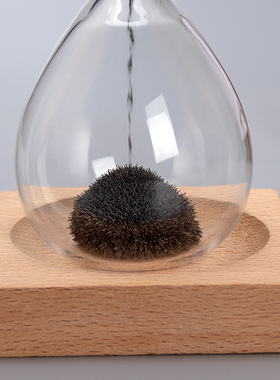 磁力沙漏计时器创意办公室桌面摆件个性磁铁流沙瓶礼物家居装饰品