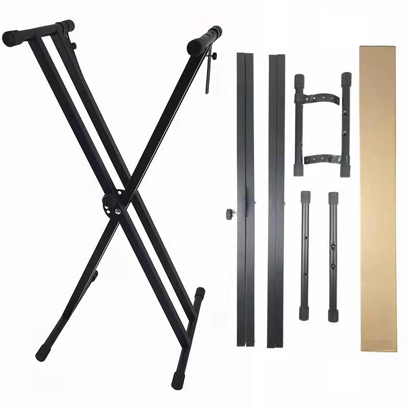 琴架电子钢琴X架调节键盘乐器通用61键76/88键便携折叠