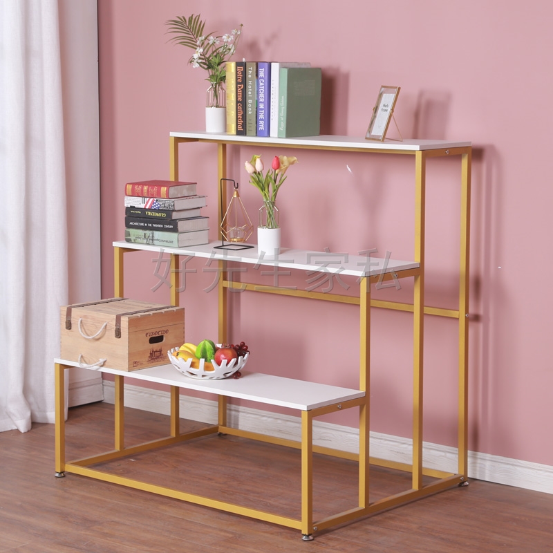 花架阳台置物架铁艺阶梯室内落地花盆架鲜花店绿萝专用展示架货架