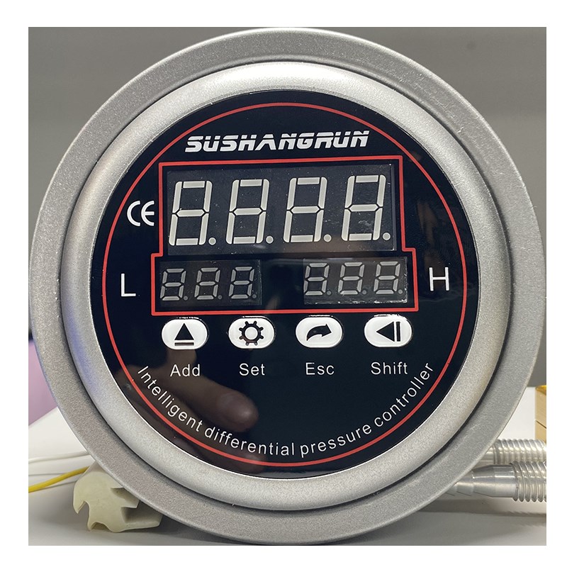智能数字压差表压力控制器差压表压差开关微压差表带报警功能数显