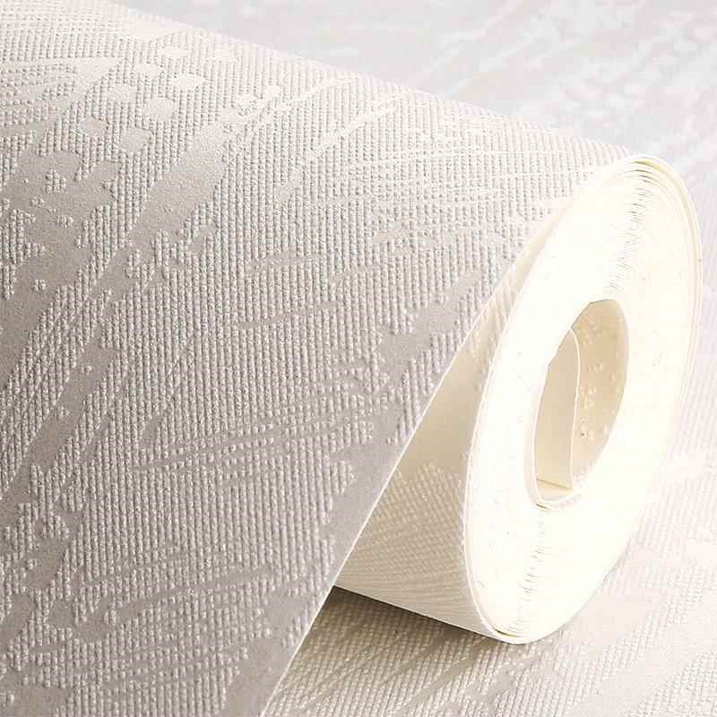 加厚素色清新简约无纺布墙纸客厅卧室贴纸酒店商铺办公室工程壁纸