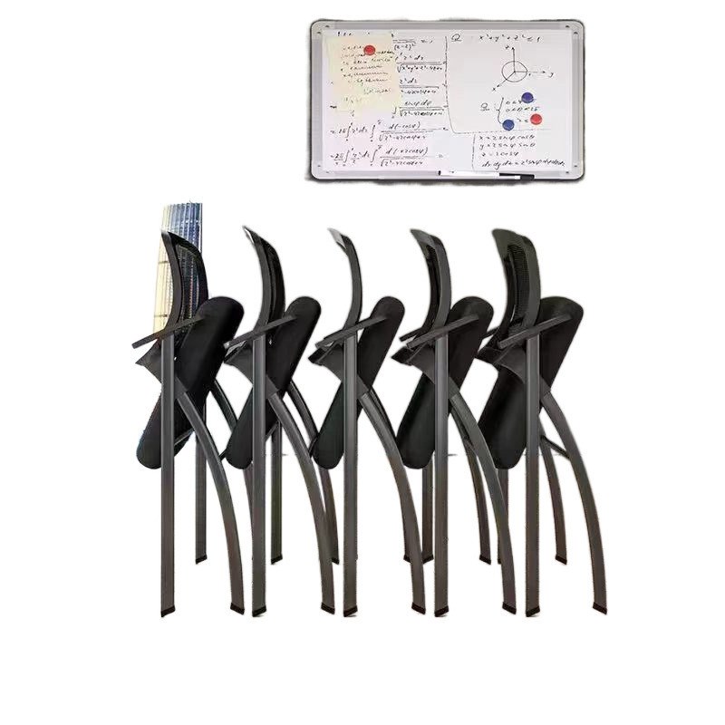 A2C折叠培训椅带桌板会议椅带写字板办公会议椅子培训机构桌椅一