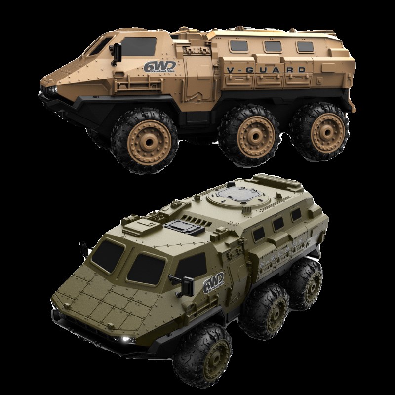 rc六驱遥控车高速装甲车专业汽车电动玩具车儿童男孩高速越野赛车