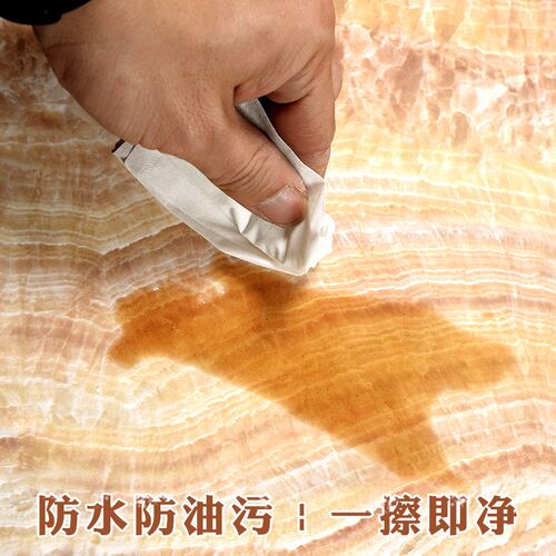 大理石纹自粘墙纸加厚防水防油污家居家具翻新贴纸厨房衣柜防油贴
