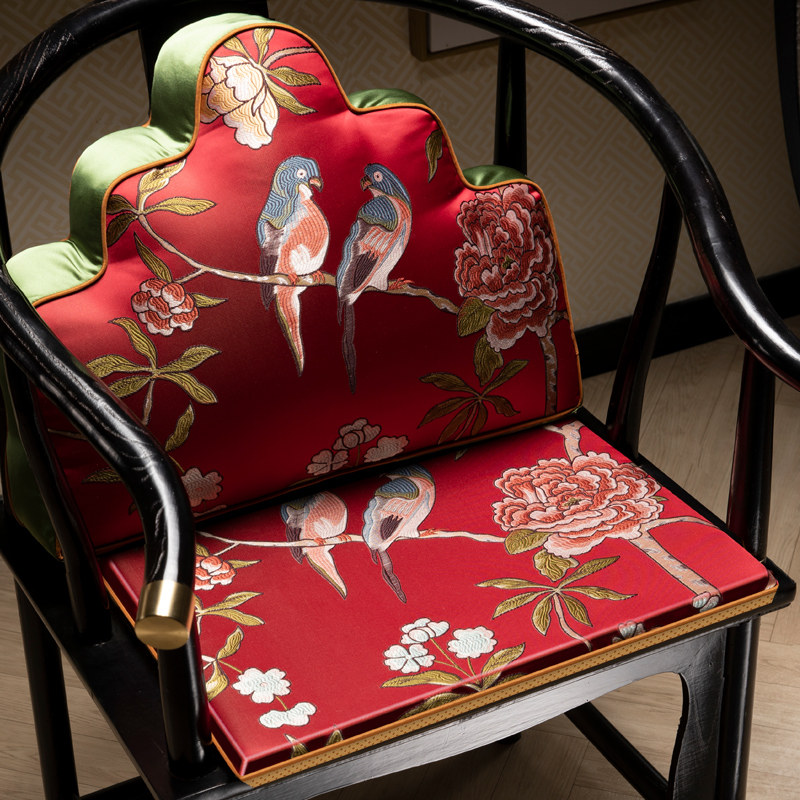 中式圈椅高档红木沙发坐垫防滑椅垫茶桌椅垫子定制家用屁垫凳子,居家布艺,椅垫,淘宝优惠券,粉丝福利购,淘宝优惠卷